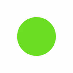 Groene punt icoon